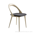 Modern upholstered Hotel Restaurant Wood Ester Dining Chair